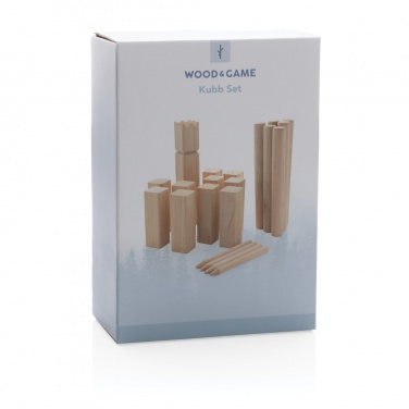 Logotrade business gift image of: Wooden kubb set