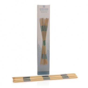 Logo trade promotional gifts image of: Bamboo giant mikado set