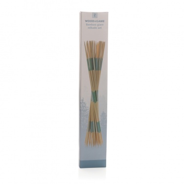 Logo trade business gift photo of: Bamboo giant mikado set