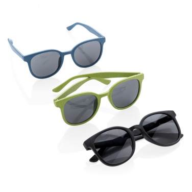 Logo trade promotional giveaways image of: Wheat straw fibre sunglasses