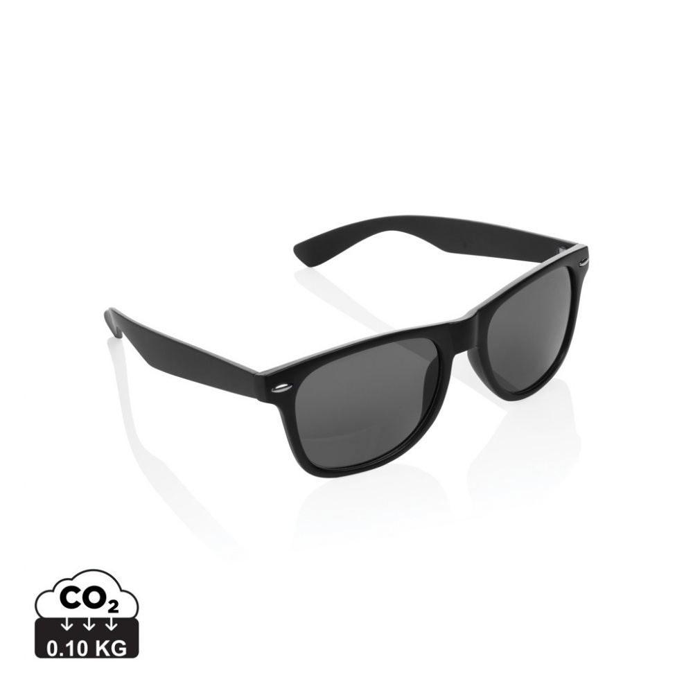 Logotrade business gift image of: GRS recycled PC plastic sunglasses