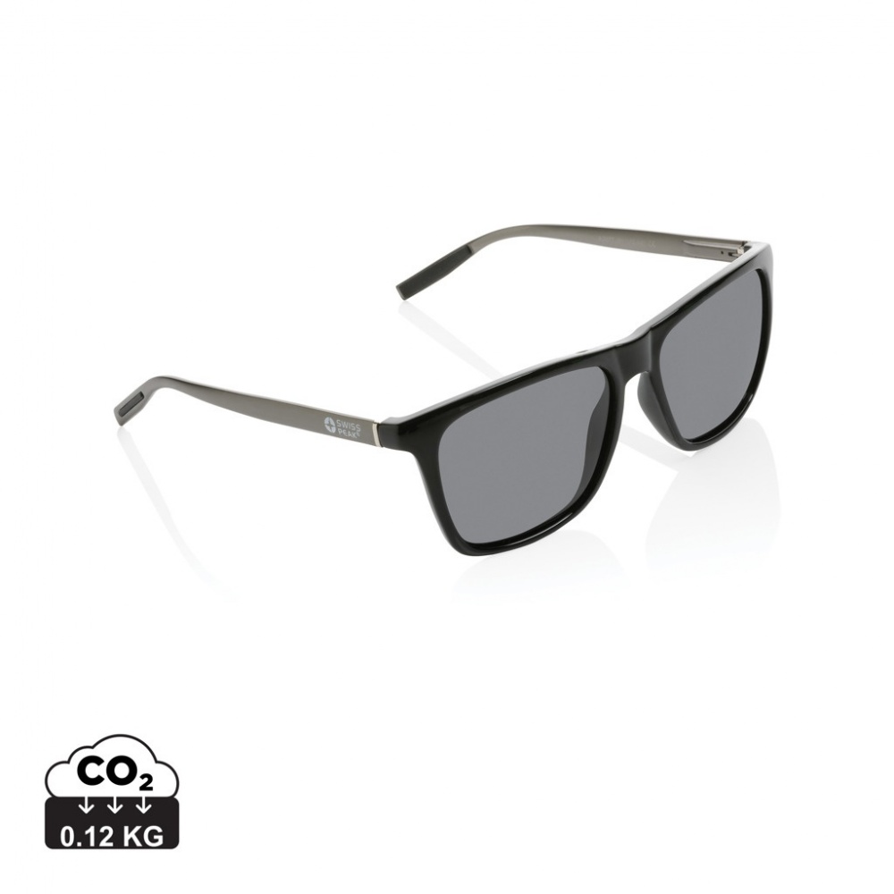 Logotrade advertising products photo of: Swiss Peak RCS rplastic polarised sunglasses