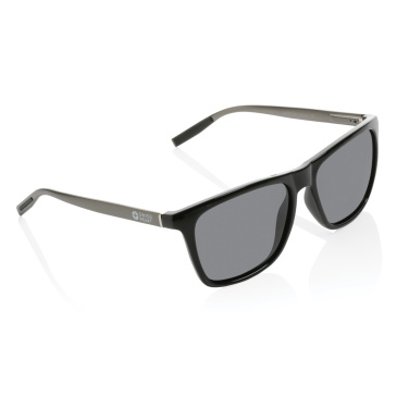 Logo trade corporate gifts picture of: Swiss Peak RCS rplastic polarised sunglasses