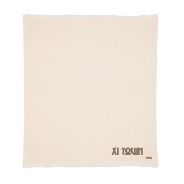 Logotrade promotional giveaway image of: Ukiyo Aware™ Polylana® woven blanket 130x150cm