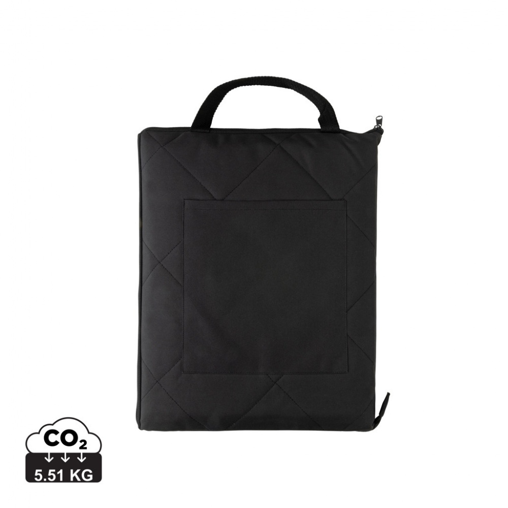 Logo trade promotional giveaway photo of: Impact Aware™ RPET foldable quilted picnic blanket