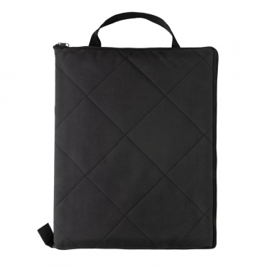 Logo trade promotional items image of: Impact Aware™ RPET foldable quilted picnic blanket