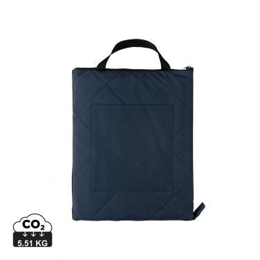 Logo trade advertising products picture of: Impact Aware™ RPET foldable quilted picnic blanket