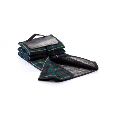 Logo trade promotional giveaways picture of: Tartan picnic blanket