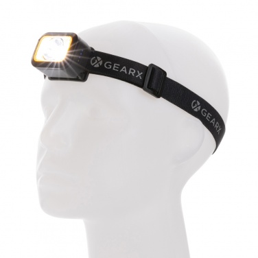 Logotrade promotional giveaway picture of: Gear X RCS rPlastic heavy duty head torch