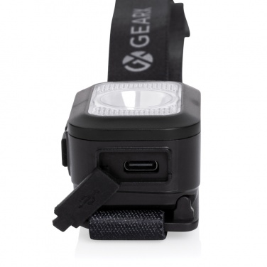 Logo trade corporate gift photo of: Gear X RCS rPlastic heavy duty head torch