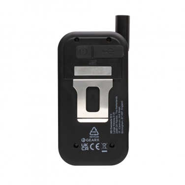 Logo trade promotional giveaways image of: Gear X RCS rPlastic USB rechargeable worklight