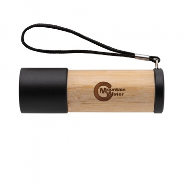 Logotrade promotional product image of: Bamboo and RCS certfied recycled plastic torch