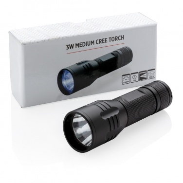 Logotrade promotional product image of: 3W medium CREE torch