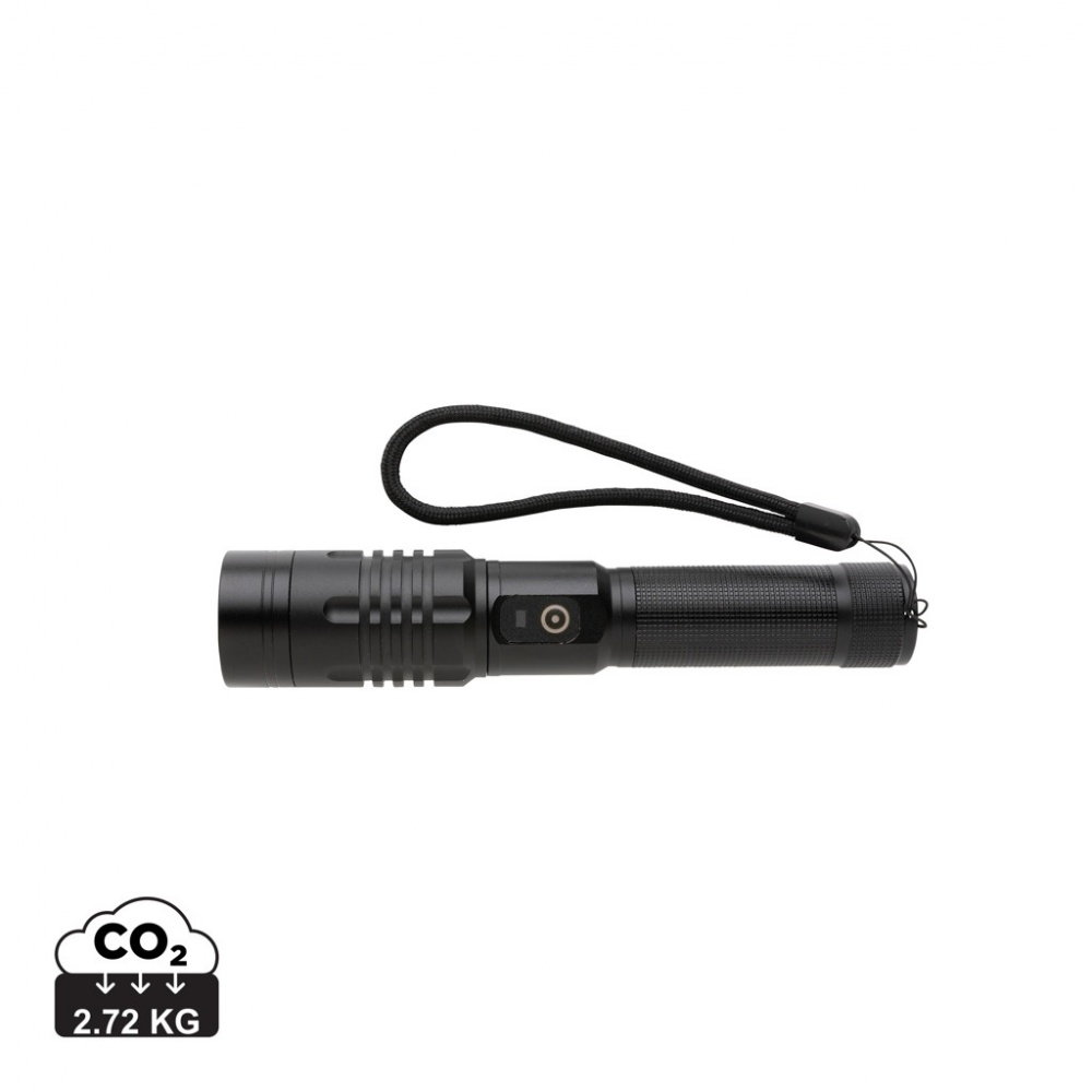 Logo trade business gifts image of: Gear X USB re-chargeable torch