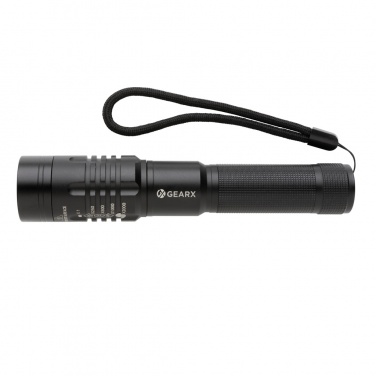 Logo trade promotional products image of: Gear X USB re-chargeable torch