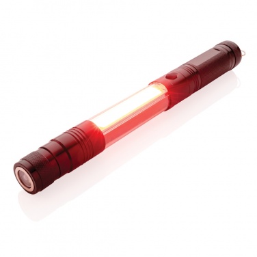 Logo trade promotional merchandise picture of: Large telescopic light with COB