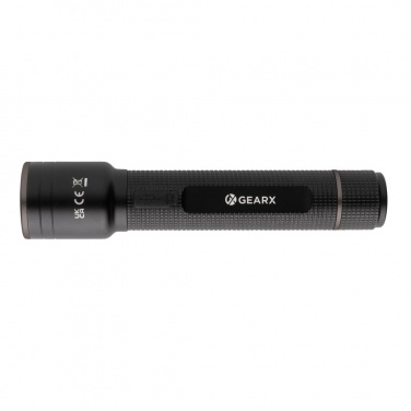 Logotrade business gift image of: Gear X RCS recycled aluminum USB-rechargeable torch large