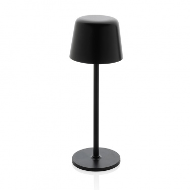 Logotrade promotional gift picture of: Zenic RCS recycled plastic USB re-chargable table lamp