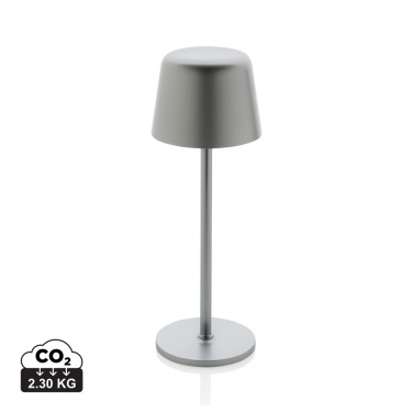 Logotrade business gift image of: Zenic RCS recycled plastic USB re-chargable table lamp