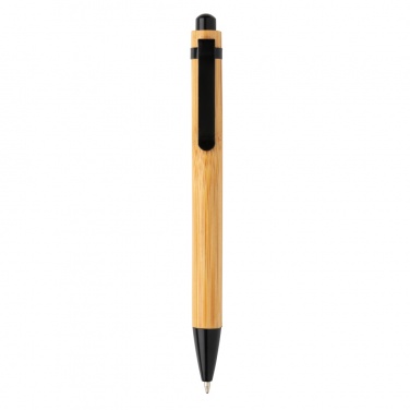 Logo trade promotional products image of: Bamboo pen