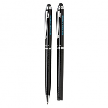 Logo trade promotional items image of: Swiss Peak deluxe pen set