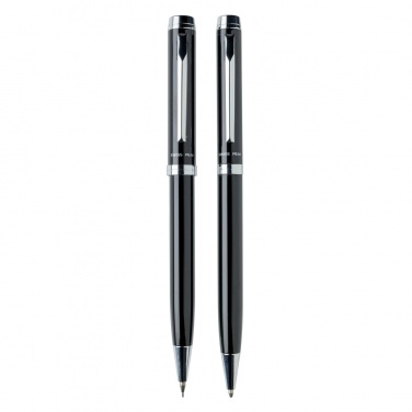 Logo trade promotional giveaways picture of: Luzern pen set