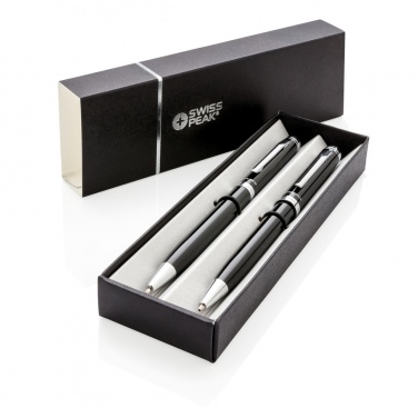 Logo trade promotional giveaways picture of: Luzern pen set