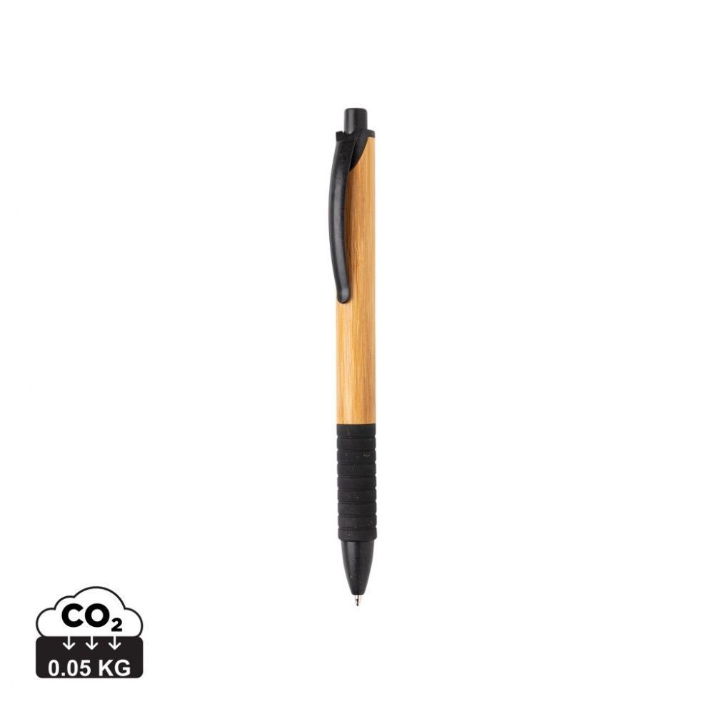 Logotrade promotional product picture of: Bamboo & wheat straw pen