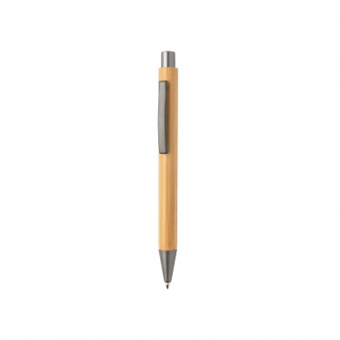 Logotrade promotional product image of: Slim design bamboo pen