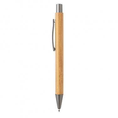 Logo trade promotional products picture of: Slim design bamboo pen