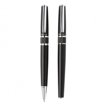 Logo trade promotional gifts image of: Swiss Peak deluxe pen set