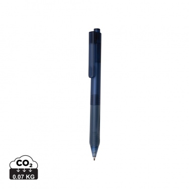 Logotrade advertising product image of: X9 frosted pen with silicone grip