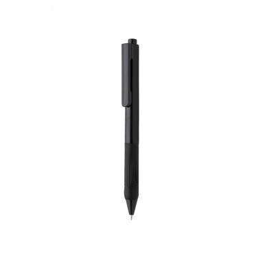 Logo trade promotional products picture of: X9 solid pen with silicone grip