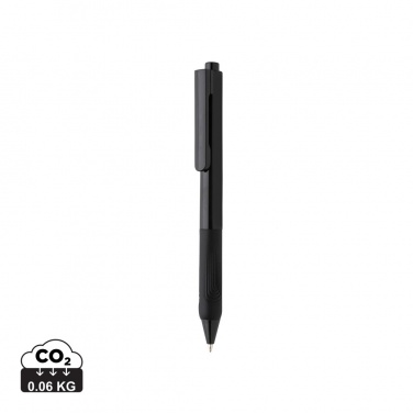 Logo trade promotional products picture of: X9 solid pen with silicone grip