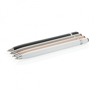 Logo trade promotional items image of: Simplistic metal pen