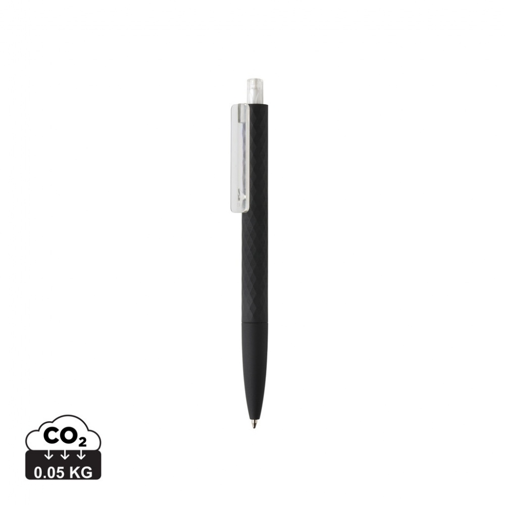 Logo trade corporate gifts image of: X3 black smooth touch pen