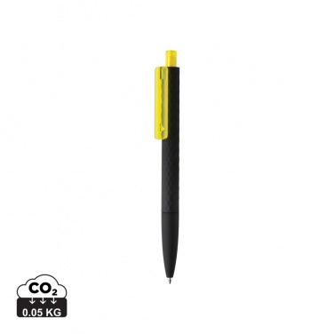 Logo trade promotional items image of: X3 black smooth touch pen