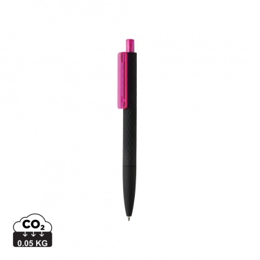 Logo trade corporate gifts image of: X3 black smooth touch pen