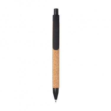 Logo trade promotional products picture of: Write wheatstraw and cork pen