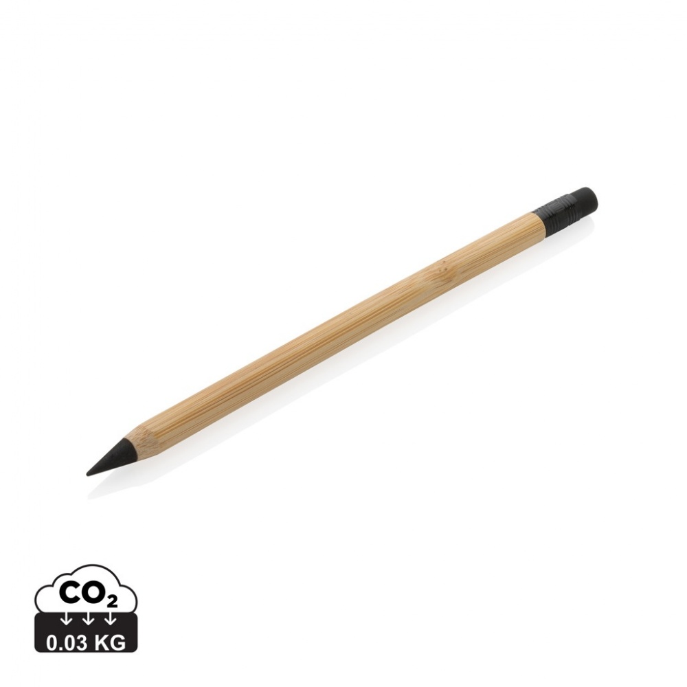 Logotrade corporate gifts photo of: Bamboo infinity pencil with eraser