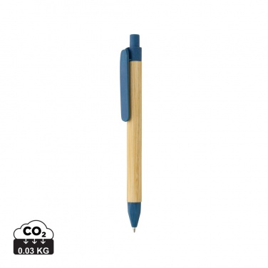 Logotrade promotional item picture of: Write responsible recycled paper barrel pen