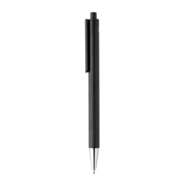 Logo trade promotional item photo of: Amisk RCS certified recycled aluminum pen