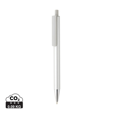 Logo trade promotional merchandise picture of: Amisk RCS certified recycled aluminum pen