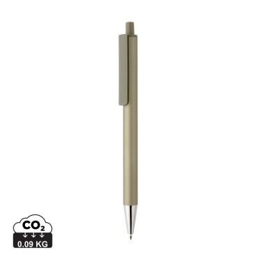 Logo trade promotional items picture of: Amisk RCS certified recycled aluminum pen