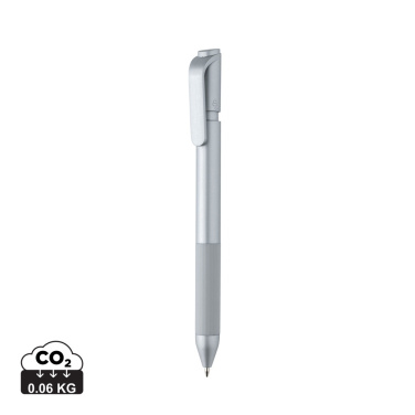 Logotrade business gift image of: TwistLock GRS certified recycled ABS pen