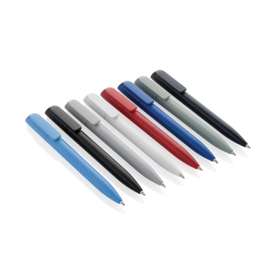 Logo trade promotional gifts image of: Pocketpal GRS certified recycled ABS mini pen