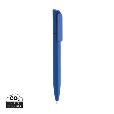 Logo trade promotional giveaways picture of: Pocketpal GRS certified recycled ABS mini pen