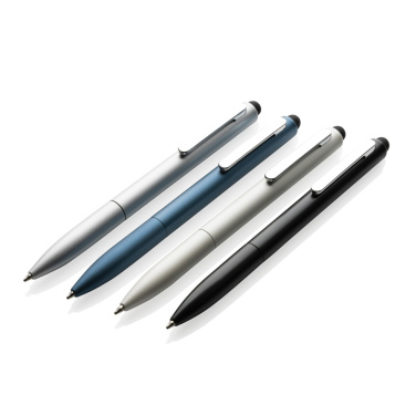 Logotrade promotional merchandise image of: Kymi RCS certified recycled aluminium pen with stylus