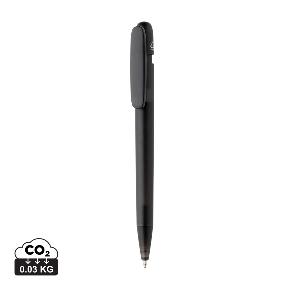 Logo trade promotional giveaways image of: Devin GRS certified RABS pen transparent