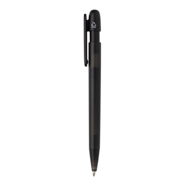 Logotrade corporate gift image of: Devin GRS certified RABS pen transparent